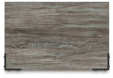 Frandern - Gray - Two Drawer Night Stand