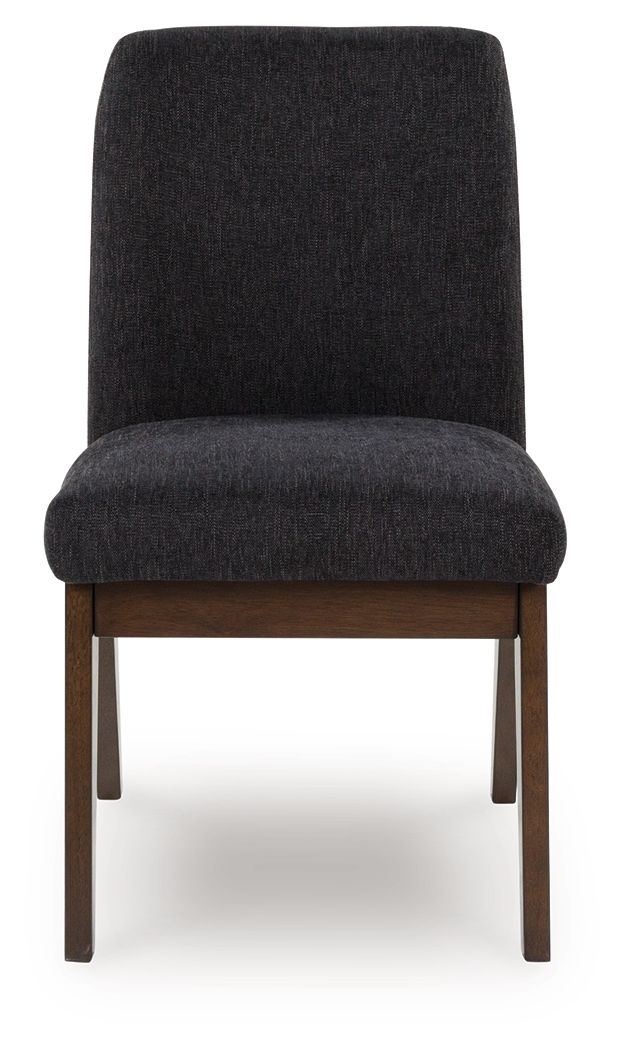 Dilenno - Dark Brown - Dining Upholstered Side Chair (Set of 2)