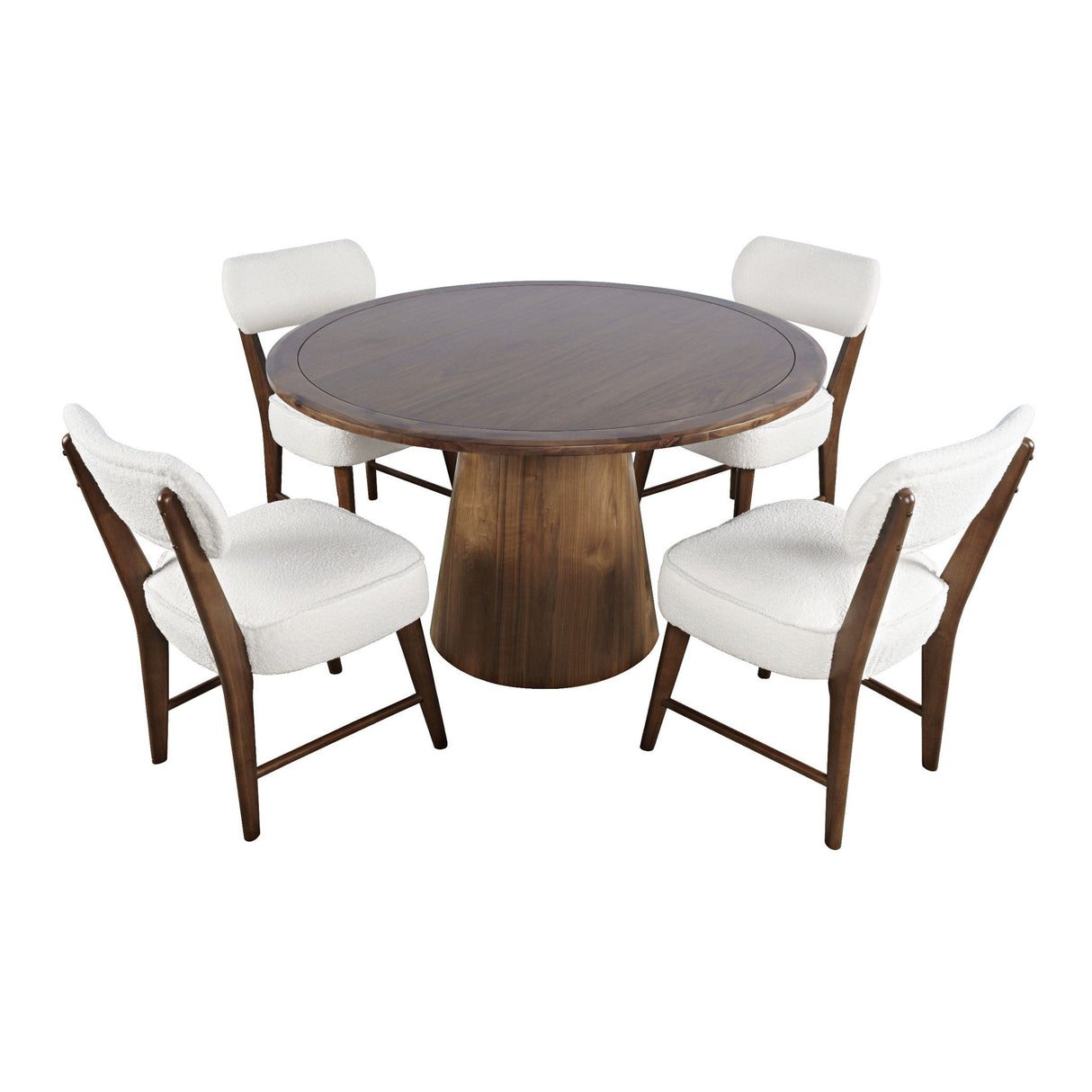 Nash - 5 Piece Dining Set, Table With 4 Dining Chairs
