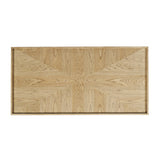 Laurel Cr. Block CT w/Casters Nat