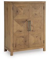 Clayburns - Bar Cabinet - Light Brown