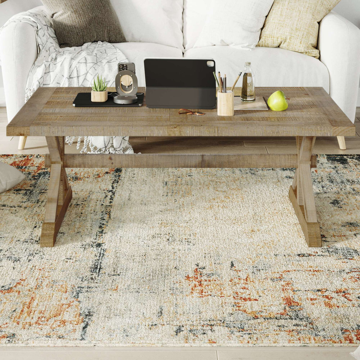 Carlyle Crossing - Trestle Table
