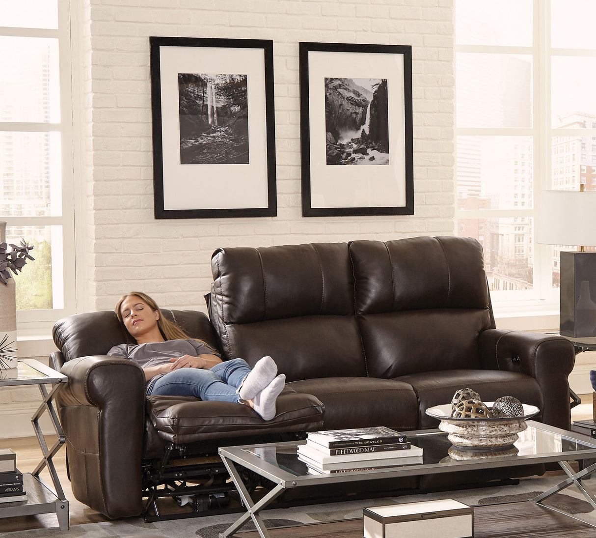 Torretta - Power Lay Flat Reclining Sofa