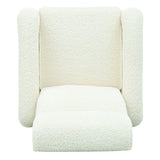 Push Back Recliner Armchair Upholstered Recliner Chair Single Sofa With Adjustable Backrest