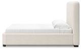 Brintstreet - Beige - King Upholstered Bed