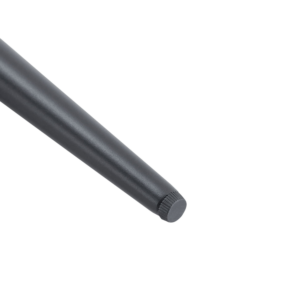 Minimalist Ergonomic Dining Chair (Set of 4) With Curved Cushions And Metal Frame - Black