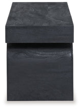 HoLGrove - Accent Bench - Black