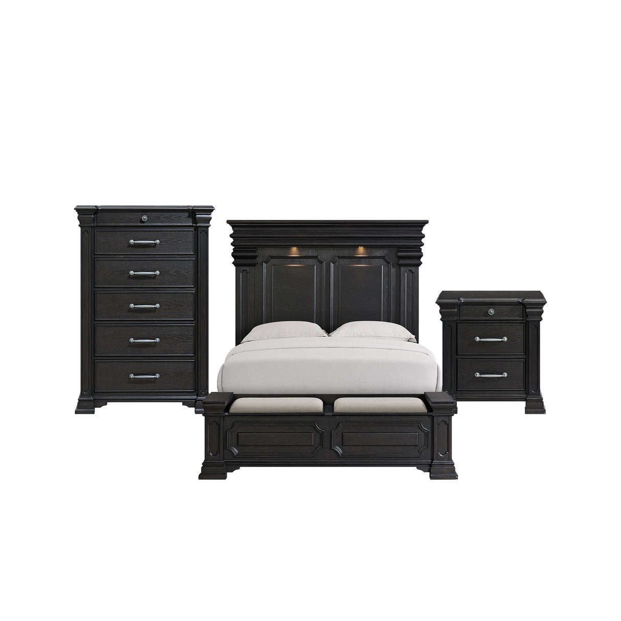 Kings Court - Storage Bedroom Set