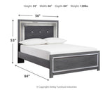 Lodanna - Panel Bed