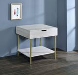 Whitman - Square End Table - White