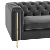 Charlene - Velvet Sofa And Loveseat