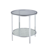 Frostine - Side Table - Silver