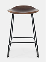 Nature's Edge - Backless Stool - Slate