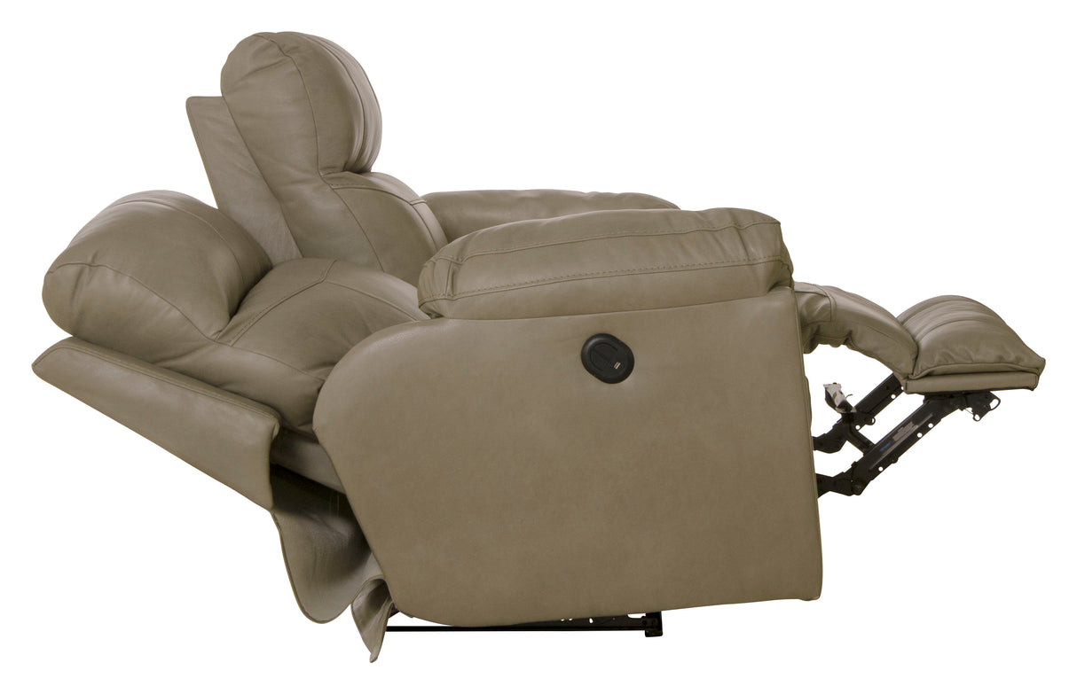 Costa - Power Lay Flat Reclining Loveseat