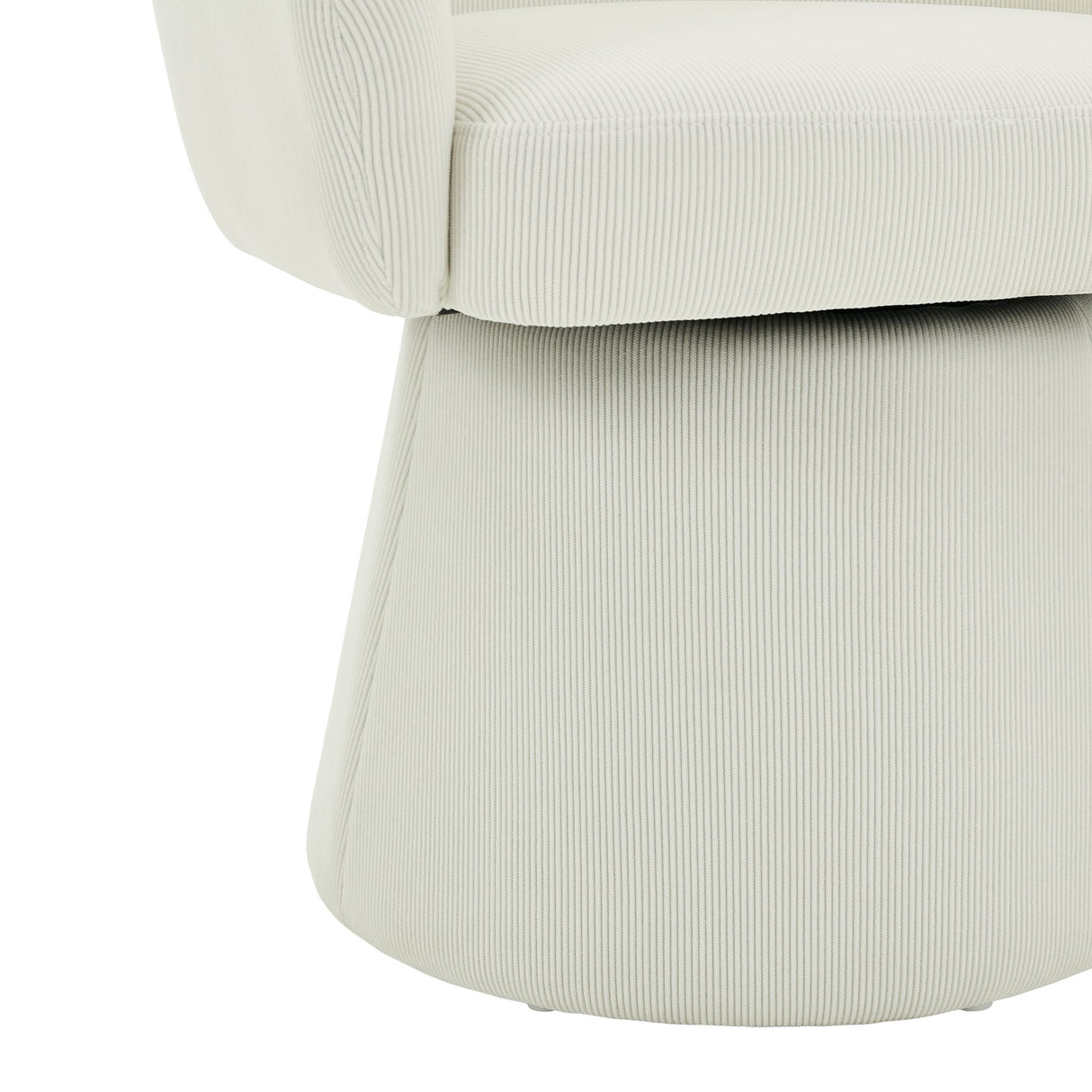 Modern Swivel Accent Chair With Ergonomic Barrel Design