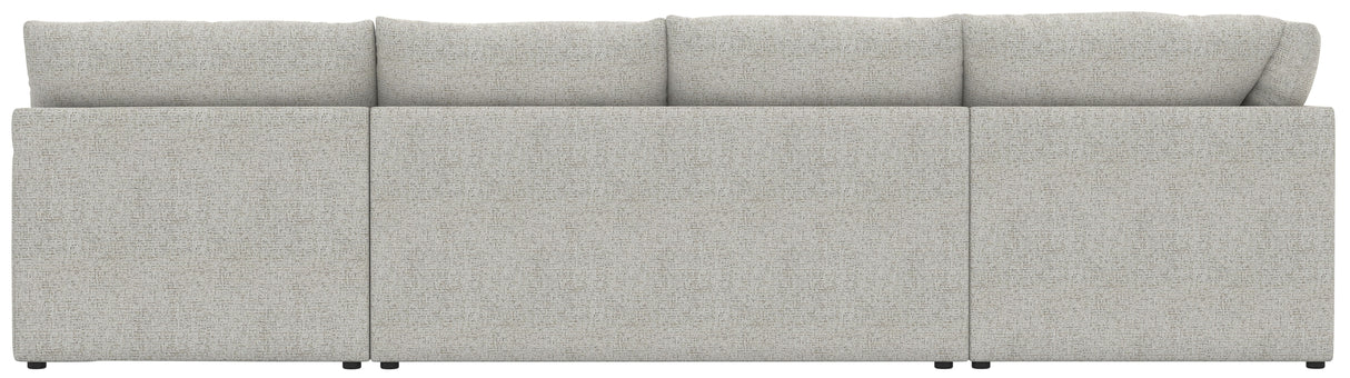 Tori - Sectional With Comfort Coil Seating And Accent Pillows Included