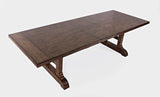 Bakersfield - Trestle Dining Table - Wire Brush Brown