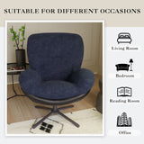 360° Swivel Office Chair, No Wheels