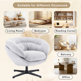 Modern Chenille Office Chair With 360 Degree Swivel