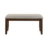 Portage - Dining Bench - Brown / Beige