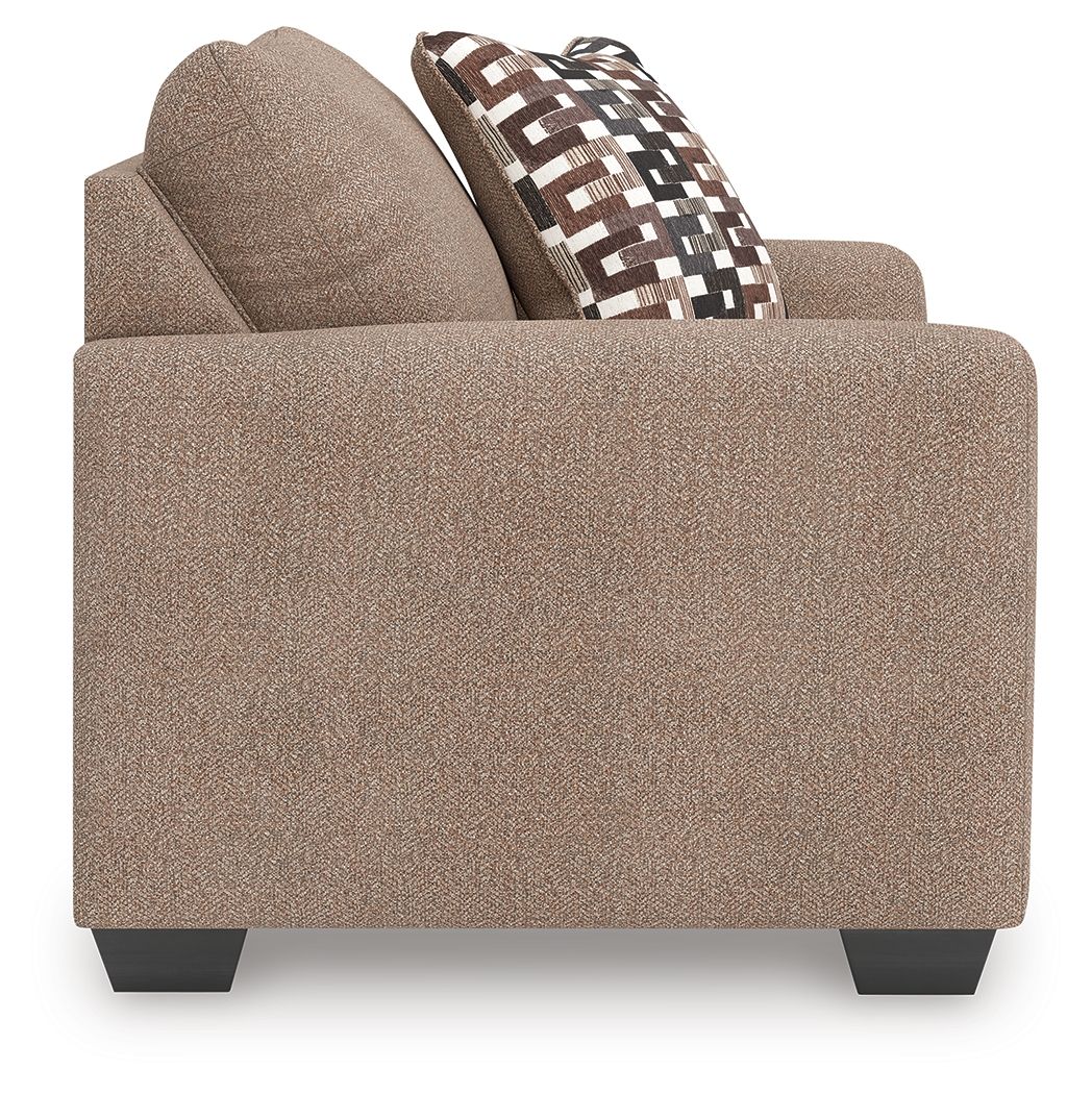 Triston-Peaks - Suede - Chair And A Half