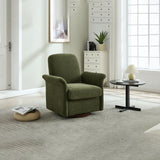 Modern Swivel Barrel Accent Chair With Base
