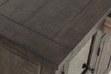 Willow Creek - Server - Distressed Brown