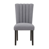 Sheena - 5 Piece Dining Table Set With Base And Chairs - Black