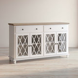 Aurora Hills 4 Door Accent Cabinet