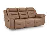 Heritage Reclining Sofa Leather