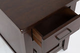 Twin Cities - Chairside Table - Brown