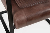 Global Archive - Maguire Genuine Leather Sled Chair