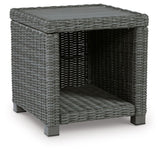 Elite Park - Square End Table - Gray