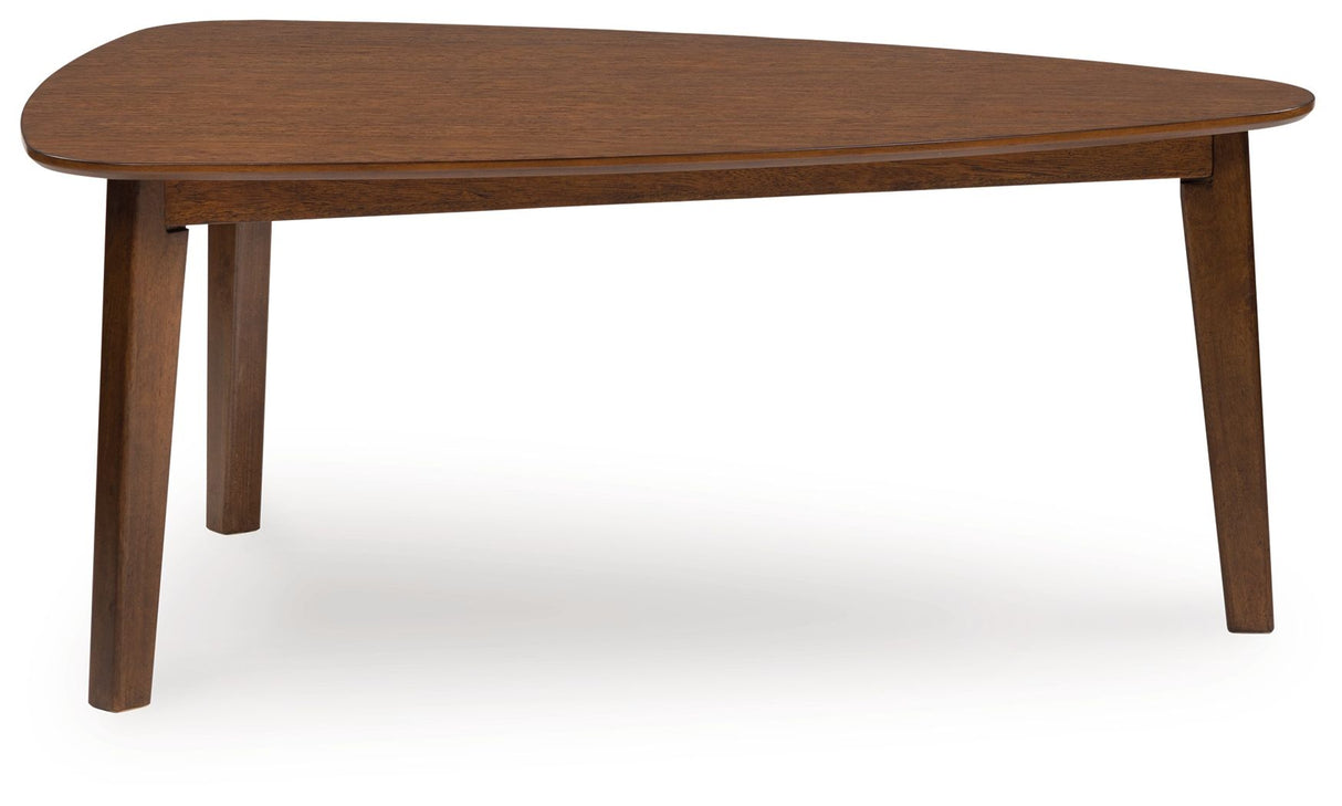 Lyncott - Brown - Occasional Wood Table Set (Set of 3)