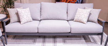 Ocean Beach - Gray - Sofa With Cushion
