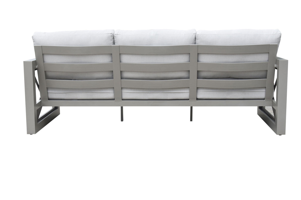 Dalilah - Patio Sofa - Gray