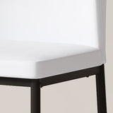 Luxury Simple Chair With Metal Leg