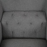 Upholstered Accent Chair Tufted Armchair For Living Room And Bedroom