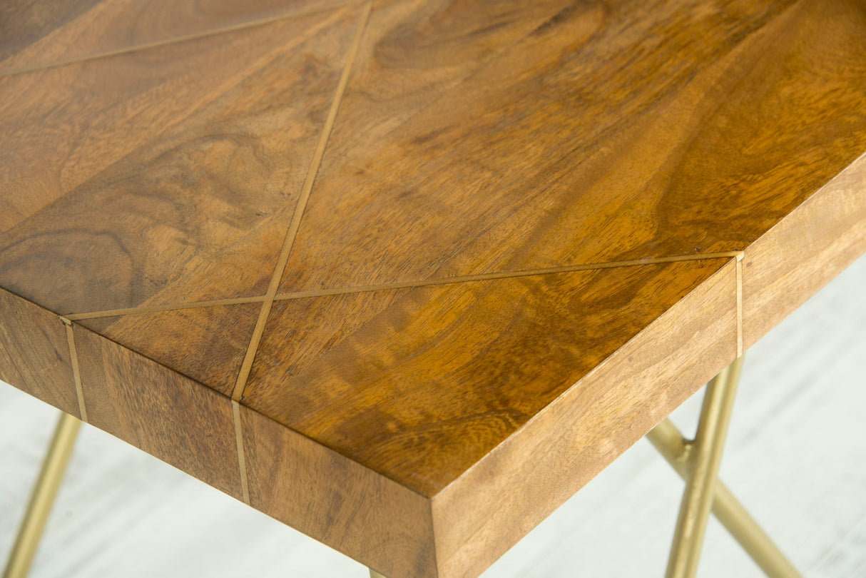 Walter - 3 Piece Table Set - Brown