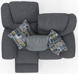 Trifecta - Power Reclining Loveseat - Smoke