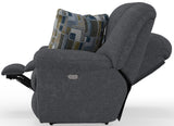 Trifecta - Power Reclining Loveseat - Smoke