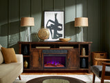 84" Fireplace Console