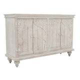 Taj - Accent Cabinet - White Wash