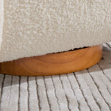 Swivel Accent Chair With 360 Degree Rotating