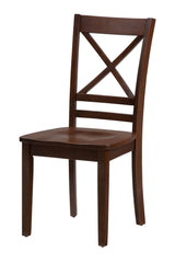 Simplicity - X Back Chair (Set of 2) - Caramel