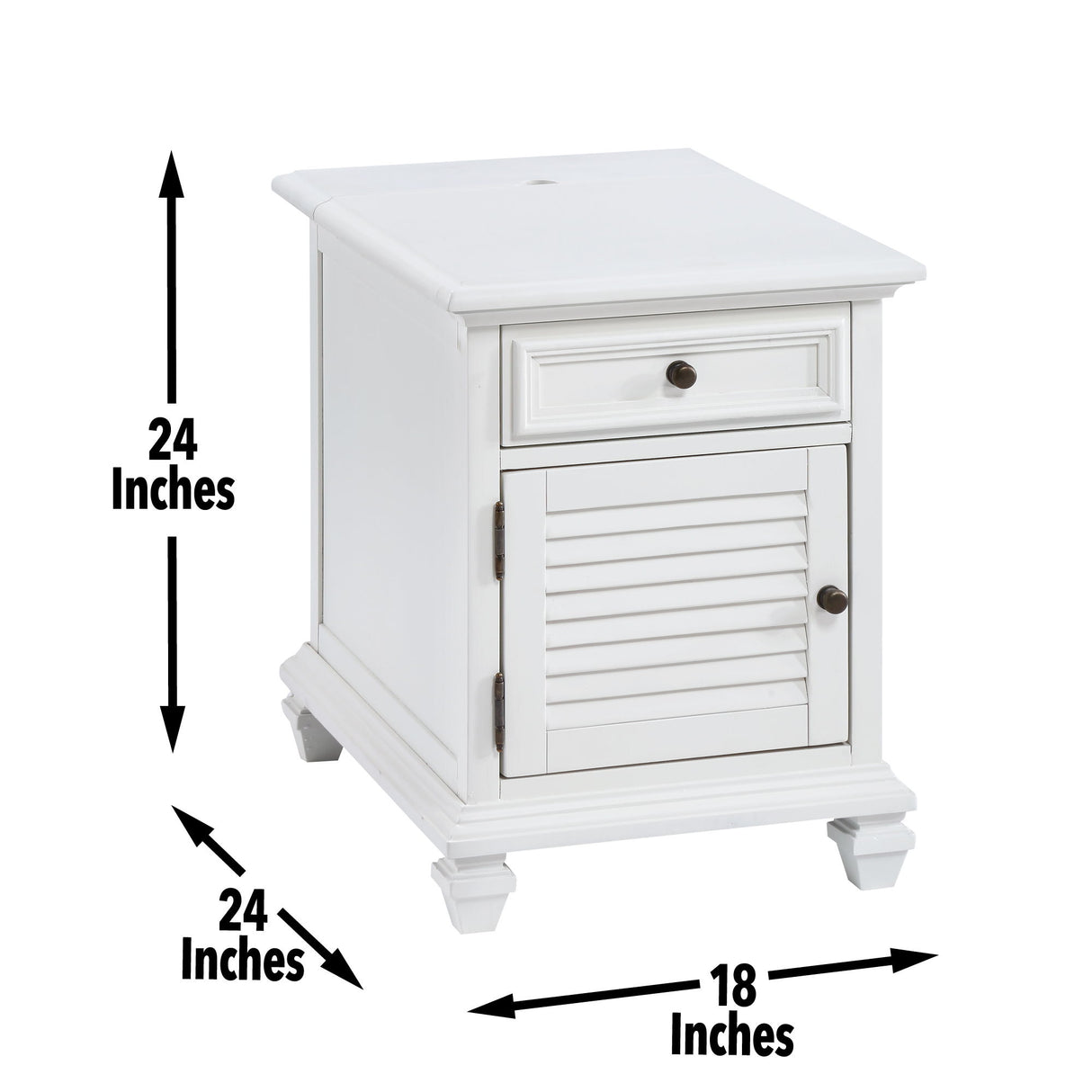 Charlestown - 3 Piece Occasional Table Set (DON'T USE) - White
