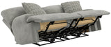 Renaldo - Power Lay Flat Sofa With Zero Gravity - Stone