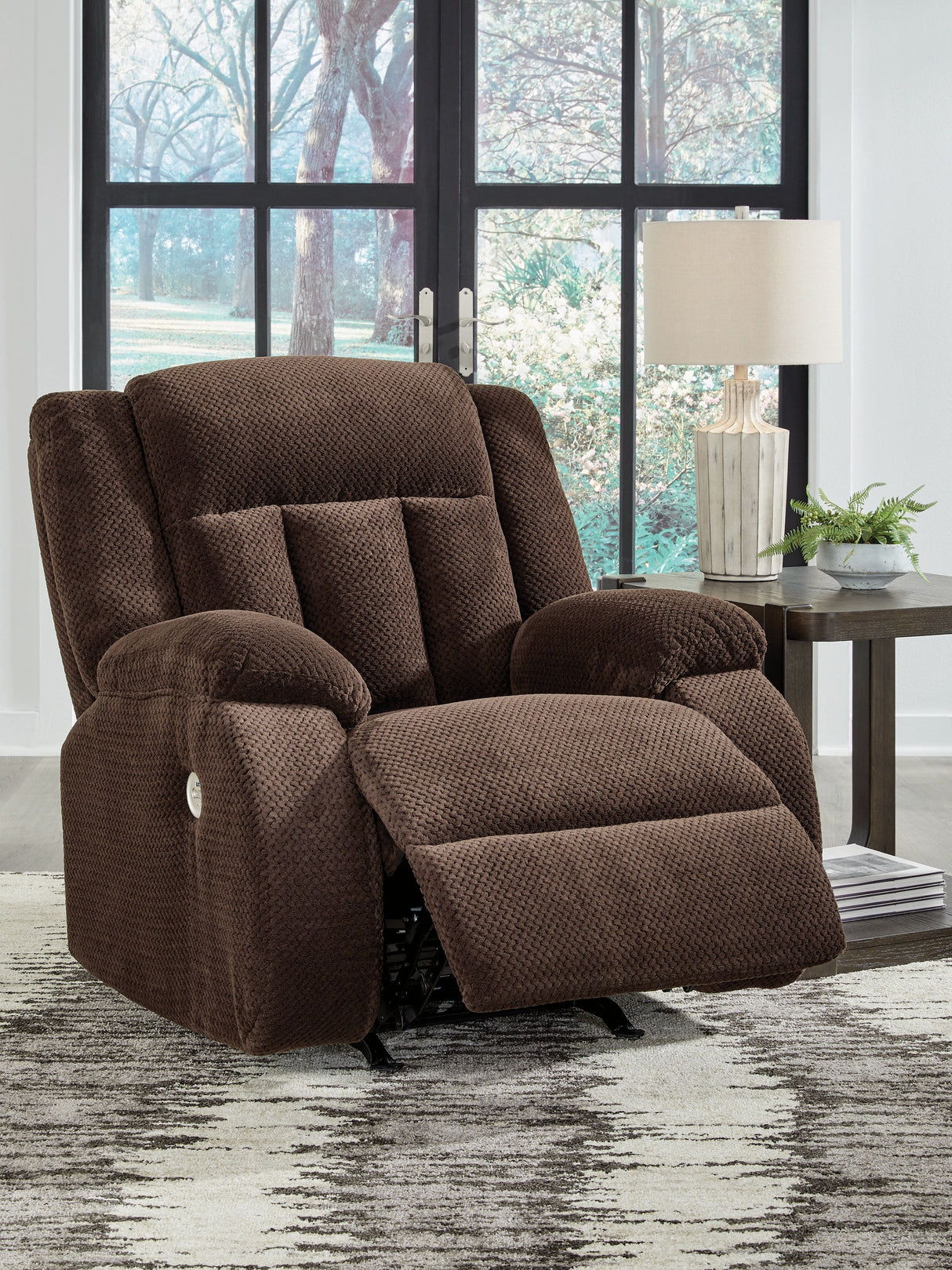 Free Wake - Chocolate - Power Rocker Recliner