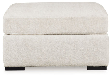 Chessington - Oversized Accent Ottoman - Ivory
