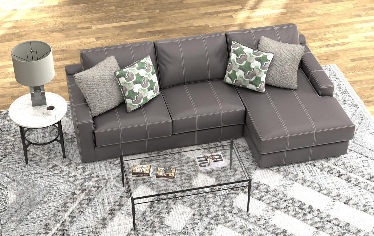Minori - Italian Leather Sectional Sofa